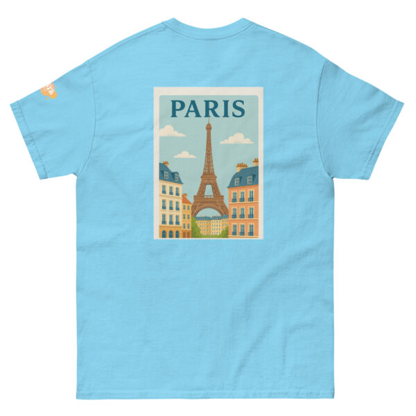 T-shirt Paris – dos imprimé Tour Eiffel – Image 9