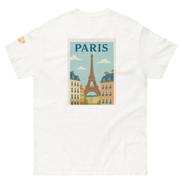 T-shirt Paris – dos imprimé Tour Eiffel – Image 11